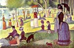 Georges Seurat: Vasrnap dlutn a Grande Jatte-szigeten